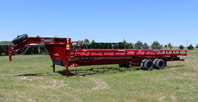Red Rhino Max hay trailer